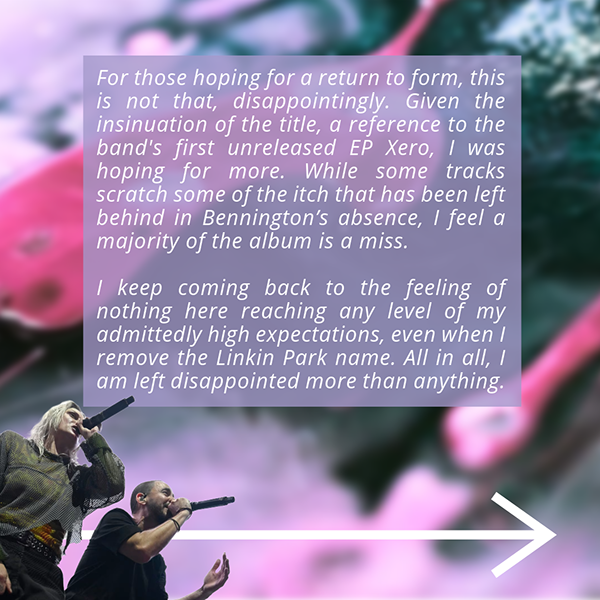 Linkin Park From Zero Review 2