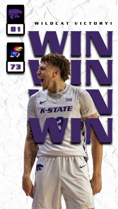 K-State Win Poster